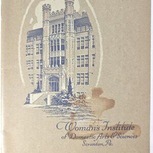 1922 & 27 Childrens & Misses Garments Womens Institute Of Domestic Arts Stained